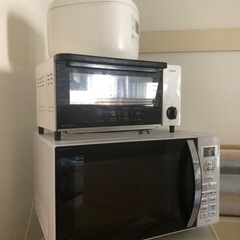 電子レンジ・オーブントースター・炊飯器