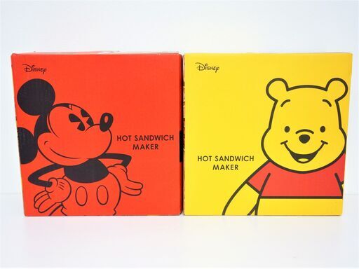 【No.13】各1500円 新品 Disney ホットサンドメーカー TSH-701D