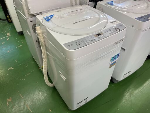 【愛品館八千代店】保証充実SHARP2019年製7.0㎏全自動洗濯機ES-GE7C