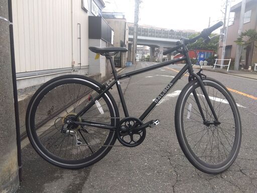 <無料配達します>クロスバイク ルノー アルミフレーム6段変速 適応身長160-175cm 無料配達します>クロスバイク 6速 適応身長160-175cm