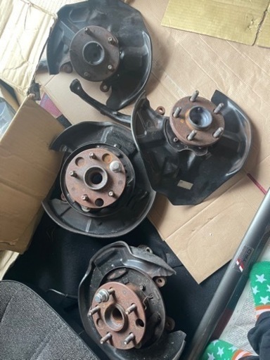 アルテッツァ用 純正ナックル 前後