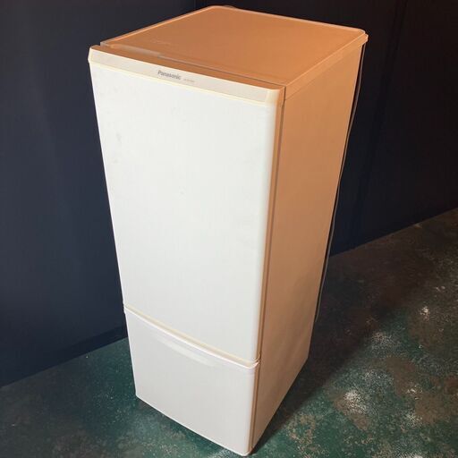 Panasonic パナソニック ノンフロン 冷凍 冷蔵庫  NR-B17BW-W 168L 2019年製 ホワイト●BA01G060