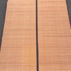 竹ラグ（模様入り）１８０×１３０