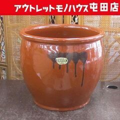 常滑焼 かめ 久松窯 8号 漬物容器 梅干し 味噌 丸壺 食物容器瓶 札幌市北区屯田