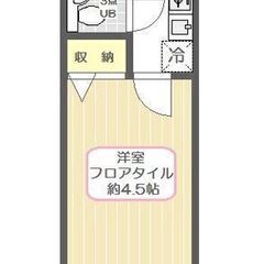 A🌹【1K】足立小台駅徒歩13分👀初期費用91,500円(家賃8...
