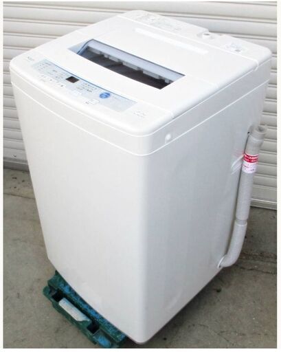 動作良好　AQUA　アクア　全自動電気洗濯機　6.0㎏　AQW-S60E　タテ型　風乾燥　高濃度クリーン洗浄