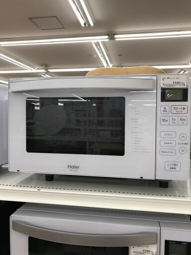 ★ジモティ割あり★ Haier 電子レンジ JM-FH18G  ２０２１年製 動作確認／クリーニング済み KJ2517