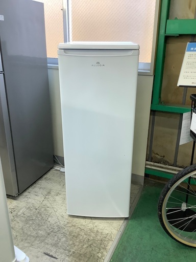安心の6ヶ月保証付き！！ ALLEGIA　1ドア冷凍庫　AR-BD120  2019年製　107L