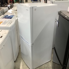 安心の1年保証付き！！ IRIS OHYAMA 2ドア冷蔵庫 IRSD-14A-W 2021年