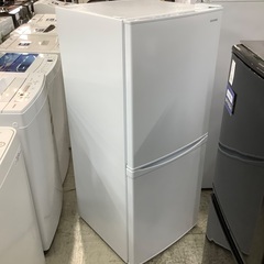 安心の1年保証付き！！ IRIS OHYAMA 2ドア冷蔵庫 IRSD-14A-W 2021年