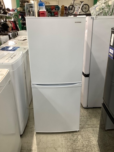 安心の1年保証付き！！ IRIS OHYAMA　2ドア冷蔵庫　IRSD-14A-W  2021年製　142L