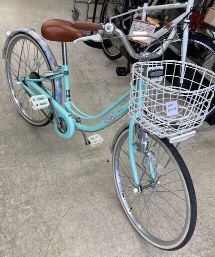 BRIDGESTONE/ブリヂストン ジュニア向け自転車/ Ricorina 24インチ/ミストグリーン