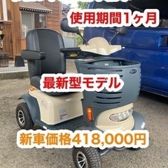 【ネット決済】シニアカー　定価42万　ほぼ未使用車　セリオ　遊歩...