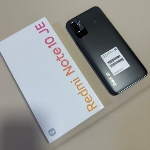 Xiaomi Redmi Note 10 JE  グラファイトグレー SIMフリー