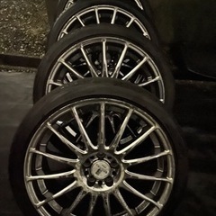 work18インチ　アルミホイール　pcd100 5h