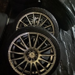 work18インチ　アルミホイール　pcd100 5h