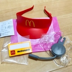 マクドナルド　なりきりマクドナルド　サンバイザー