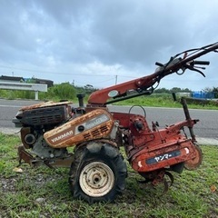 ヤンマー ディーゼル 管理機　耕運機　畝立て　5馬力　セル付き　...