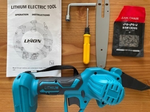 【新品】電動チェーンソー  電動のこぎり 小型