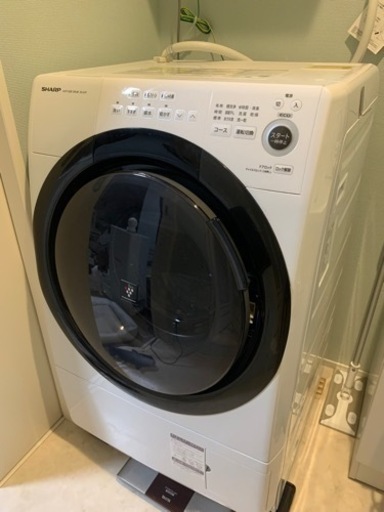 SHARPドラム式洗濯乾燥機