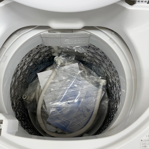 J2602 高年式！美品！6ヶ月保証付き！7kg洗濯機 東芝 TOSHIBA AW-7GM1 洗濯機 2022年製 動作確認、クリーニング済み