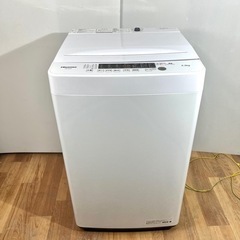 洗濯機 ハイセンス 5.5kg 2021年製 プラス3000〜に...