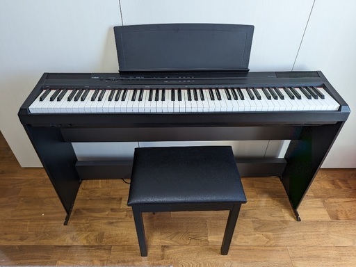 印象のデザイン ヤマハ YAMAHA 電子ピアノ P-105 鍵盤楽器、ピアノ