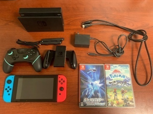 Nintendo switchとソフト・アタッチメントのセット