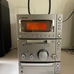 Sony CDコンポ本体(CD/MD/カセット)