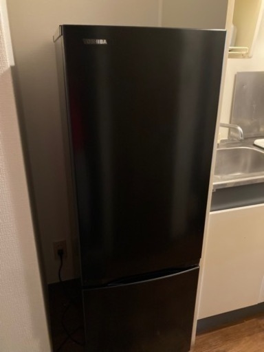 【東芝2022年製】170L 冷凍冷蔵庫　2GR-U17BS(K)