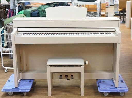 (Y)北大前! 札幌 引取 YAMAHA/ヤマハ Clavinova/クラビノーバ 電子ピアノ CLP-535WA ホワイトアッシュ調仕上げ 2016年製 88鍵盤 2019328