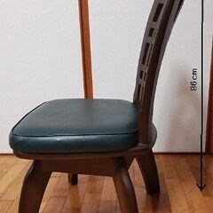 【値下げしました】ダイニングチェア（回転式）