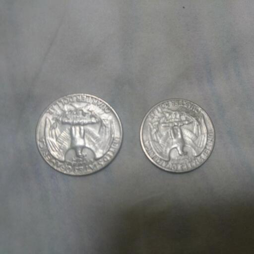 レア外国硬貨です。リバティコインです。