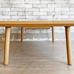 無印良品　長方形ローテーブル　こたつ