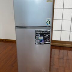 冷蔵庫 AQUA 2011年式 109L 場合により搬出入お手伝い　
