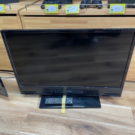 ②【リモコンあり】三菱 ブルーレイレコーダー 内蔵 32型液晶テレビ LCD-A32BHR85 2016年製