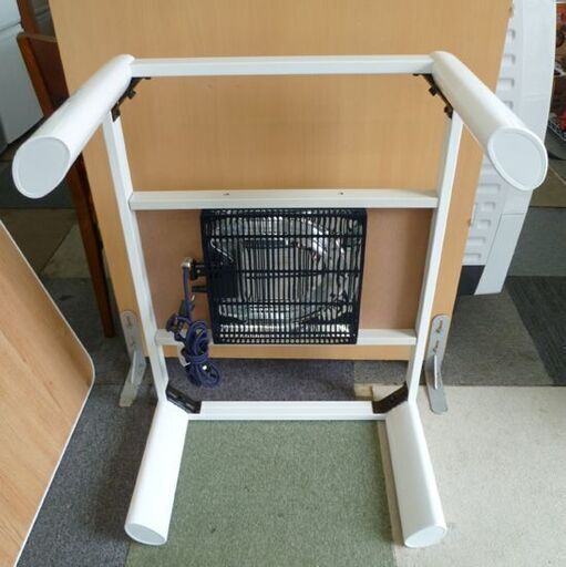 ニトリ　コタツテーブル　リバーシブル　白＆木目 ニトリ 2021年製 こたつ リバーシブル天板 ジュリバGK8060 コタツ 炬燵