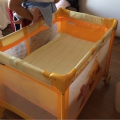 【決まりました！】プーさんが可愛い❤️新生児用ベッド