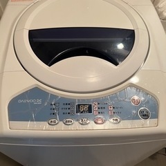 全自動洗濯機　洗濯機　DWA-46WK 4.6KG　大宇電子ジャパン