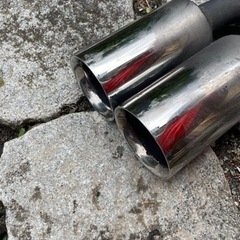 プリウス30用マフラー　2本出し