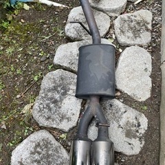 プリウス30用マフラー　2本出し