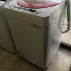 (k)シャープ 全自動電気洗濯機 ES-GE60P-P 6.0k...