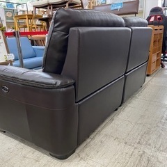 【愛品館 江戸川店】NITORI（ニトリ）電動リクライニング本革3Pソファ ID:156-019272-007