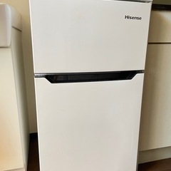 【※8/12まで】Hisense 2ドア冷凍冷蔵庫 93L 20...