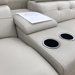 ☆ジモティ割あり☆ 大塚家具 電動リクライニングソファ H60×W222×D92 