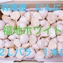 令和5年度 青森県産 福地ホワイト ニンニク バラ 1kg 
