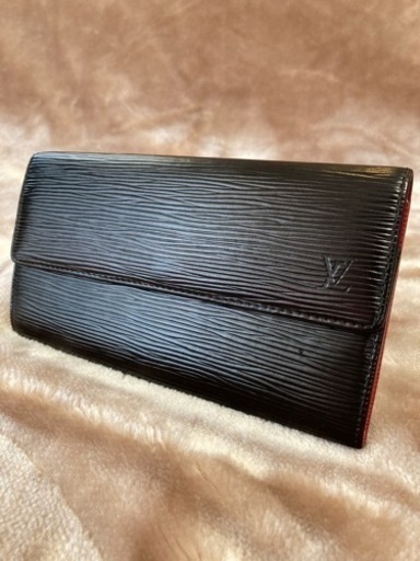 LOUIS VUITTONルイヴィトン　ポシェットポルトモネクレディ　長財布　黒