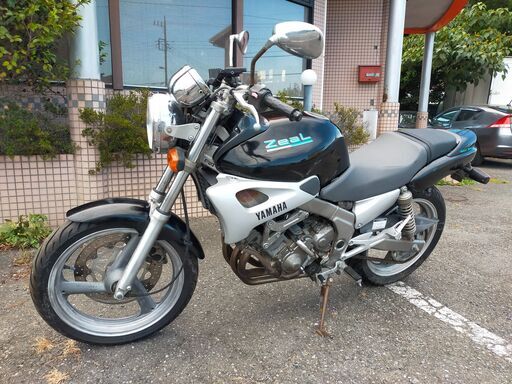 YAMAHA ジール250 エンジン好調 貴重絶版250ccマルチ超高回転 低走行約7700km 乗って帰れます!! 説明動画あり　4気筒マルチ官能サウンド!!