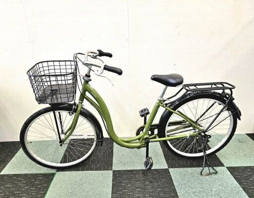 moitie モワティエ アサヒ 26インチ 自転車 両立スタンド 内装3段変速 LEDライト 買い物 通勤 通学