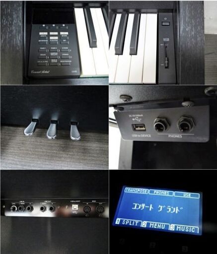 美品 KAWAI 電子ピアノ CA95B ハイエンドモデル Concert Artist 動作